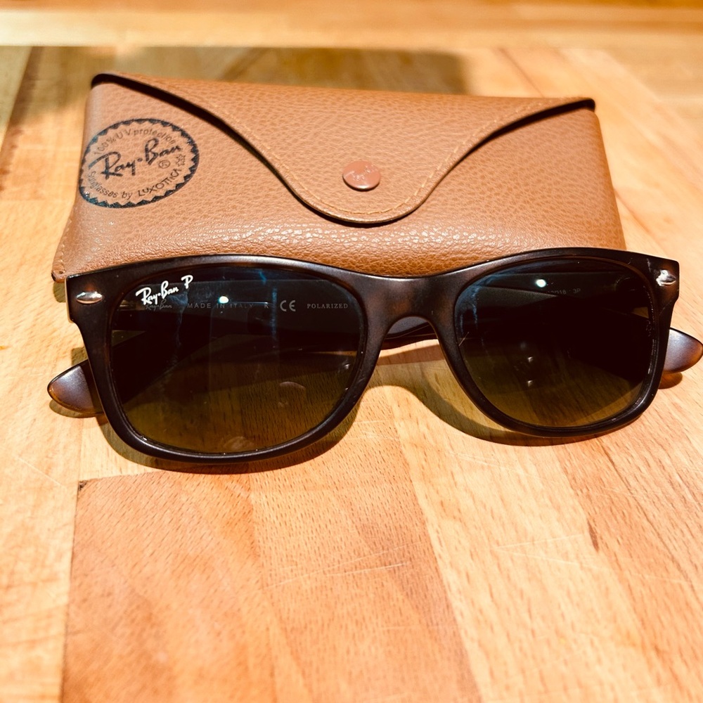 Ray-Ban Polarized Sunglasses with Case